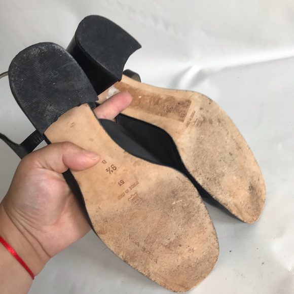 Via Spiga sandals black size 9.5 B made in Italy - Picture 5 of 6
